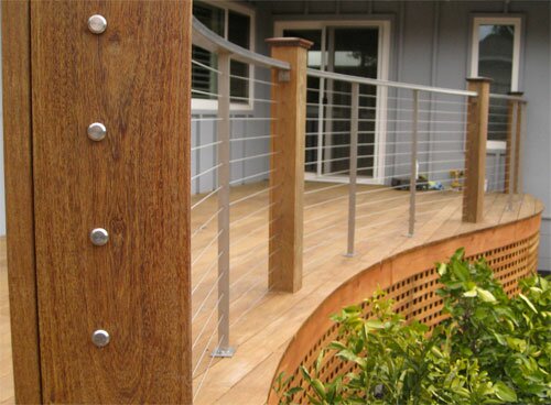 Stainless steel cable railing